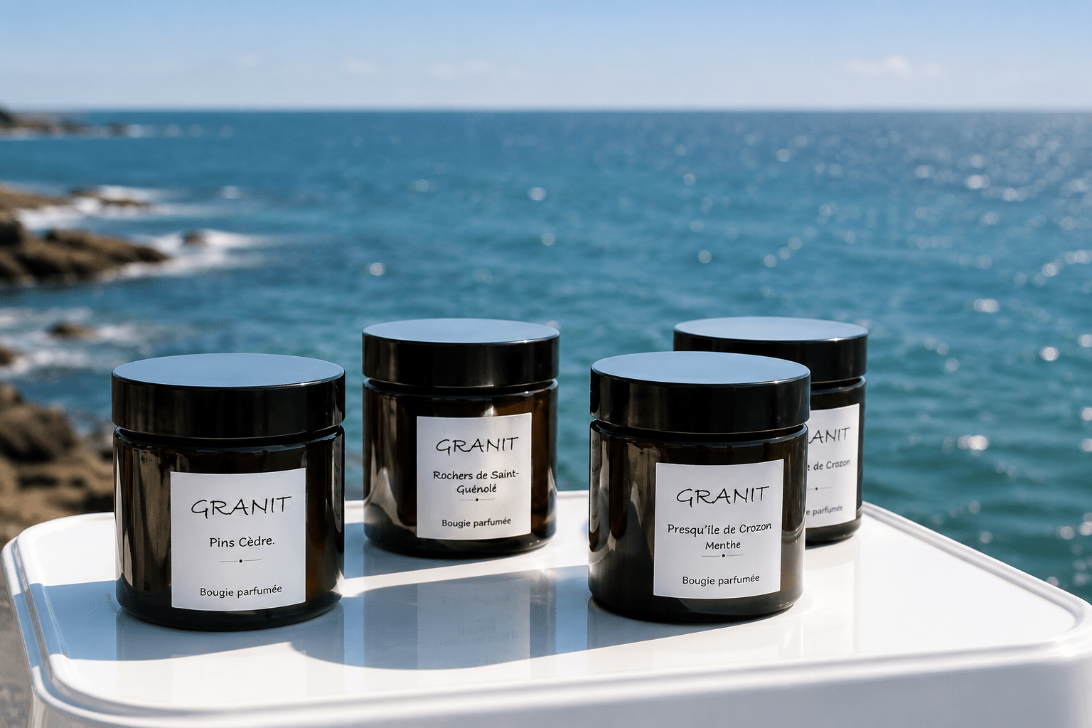 Presqu’île de Crozon Menthe Bougie parfumée